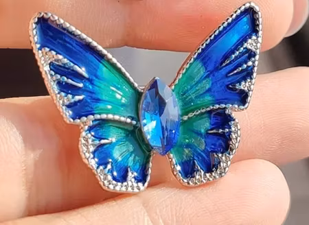 Smycke butterfly (flera färger)