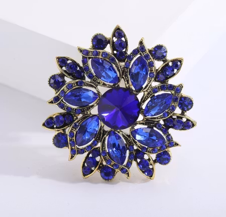 Smycke med strass (flera färger)