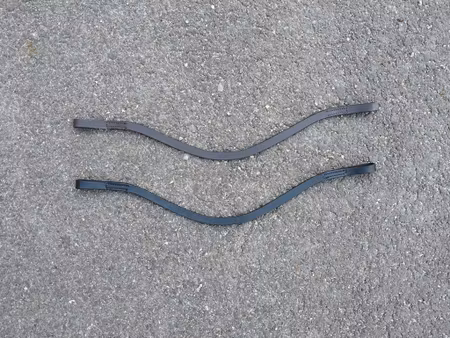 Våg/u-svängt pannband utan kanal, minishettis-xfull