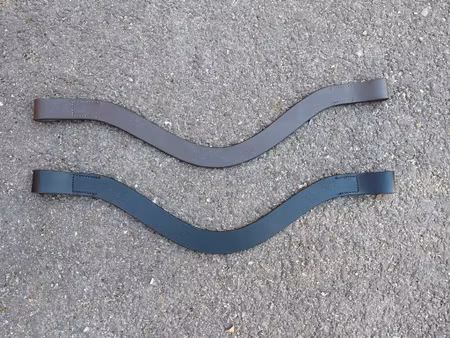 Våg/u-svängt pannband utan kanal, minishettis-xfull