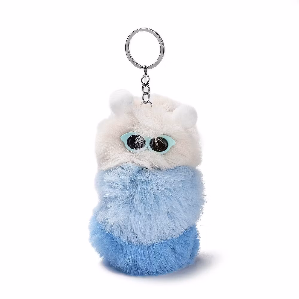 Sky blue maskot