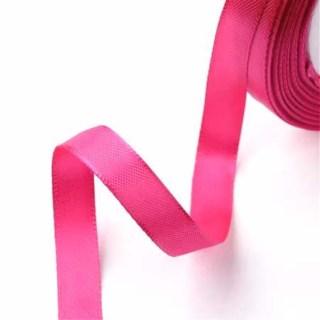 Deep pink satinband 16mm, 25 yard