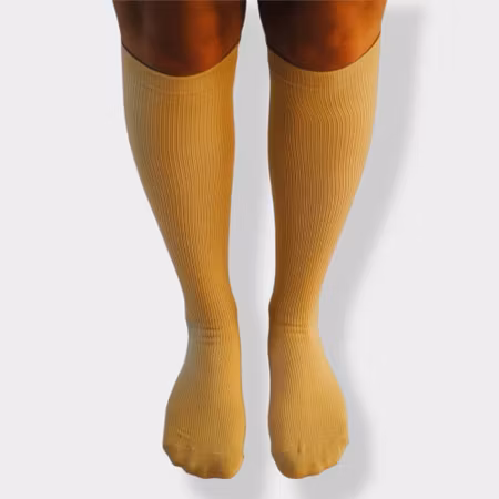 Stödstrumpa beige