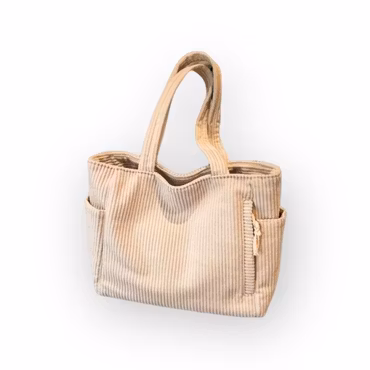 Linnéa Manchesterväska  - Biege/Vit