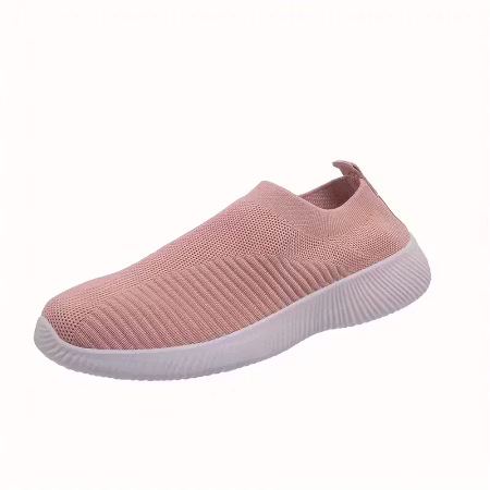 Serena sneakers - Lätta och Bekväma Slip-On Skor – Rosa