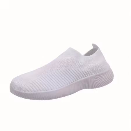Serena sneakers - Lätta och Bekväma Slip-On Skor – Vit