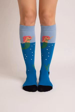 Sjöjungfru stödstrumpa