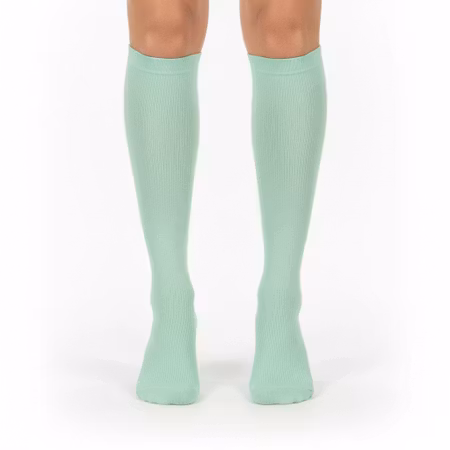 Stödstrumpa ljusgrön