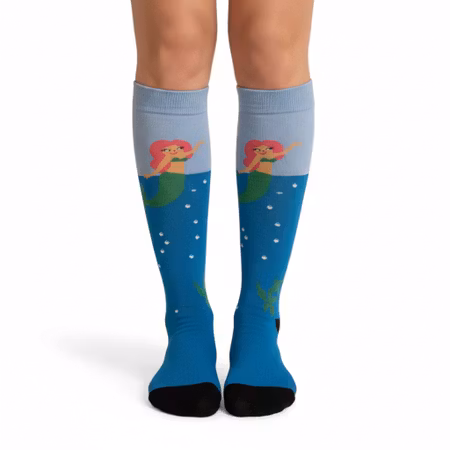 Sjöjungfru stödstrumpa