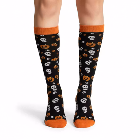 Stödstrumpa svart pumpa