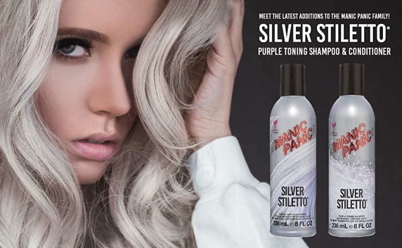 Silver schampo och balsam från Manic Panic