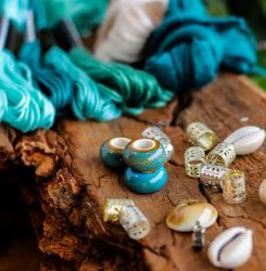 Blue Oceanic Dream Dekorations set-Raw Roots