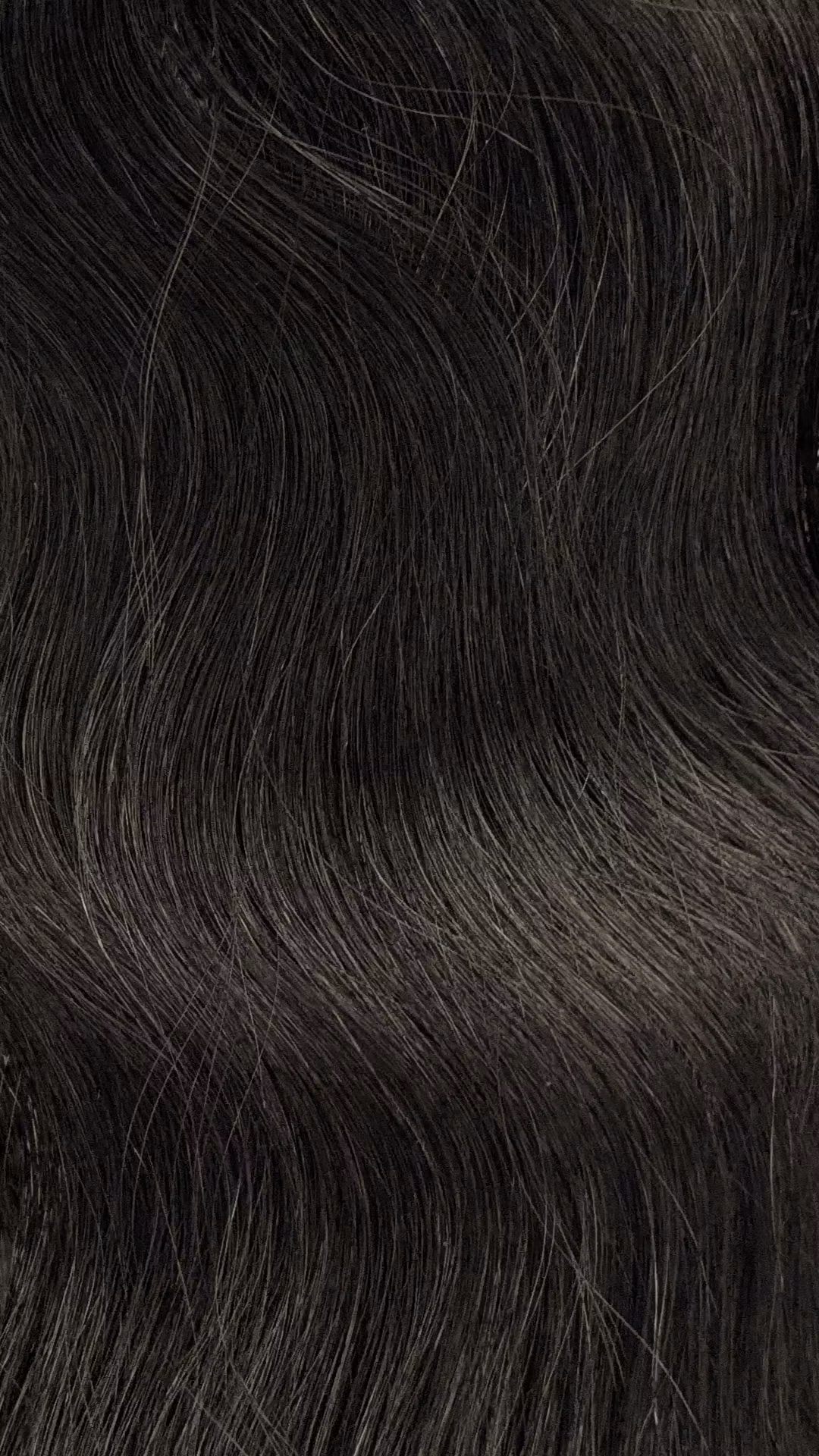Void" 50g (1#) - Hair Weft Straight 50cm