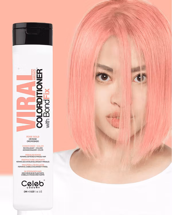 Viral Hybrid Colorditioner Rose Gold, Celeb Luxury