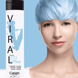 Viral Colorwash Schampo, Pastel Baby Blue, Celeb Luxury