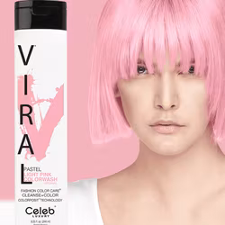 Viral Colorwash Schampo, Pastel Light Pink, Celeb Luxury