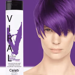 Viral Colorwash Schampo, Extreme Purple, Celeb Luxury