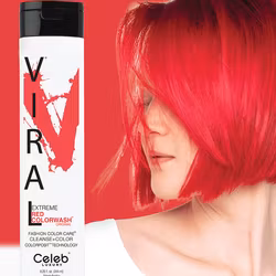 Viral Colorwash Schampo, Extreme Red, Celeb Luxury