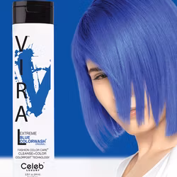 Viral Colorwash Schampo, Extreme Blue, Celeb Luxury