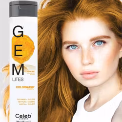 Gem Lites Schampo, Tourmaline Strawberry Blonde, Celeb Luxury