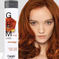 Gem Lites Schampo, Fire Opal Copper, Celeb Luxury