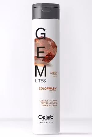 Gem Lites Schampo, Amber Copper Brown, Celeb Luxury