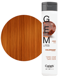 Gem Lites Schampo, Amber Copper Brown, Celeb Luxury