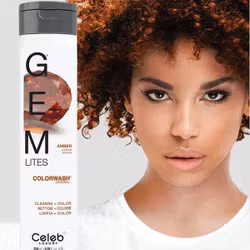 Gem Lites Schampo, Amber Copper Brown, Celeb Luxury