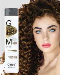 Gem Lites Schampo, Brown Diamond Sunbrown, Celeb Luxury