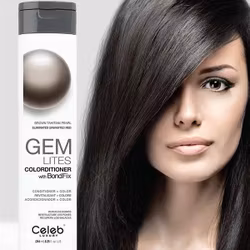 Gem Lites Colorditioner Brown Tahitian Pearl. Eliminates unwanted, Celeb Luxury