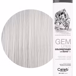 Gem Lites Colorditioner Silvery Diamond. Eliminates Unwanted Yellow , Celeb Luxury
