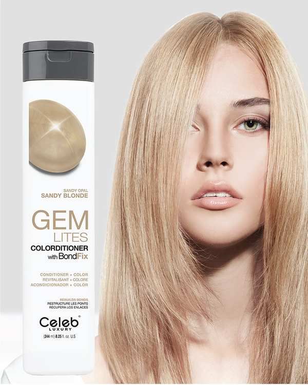 Gem Lites Colorditioner Sandy Opal Sandy Blonde, Celeb Luxury