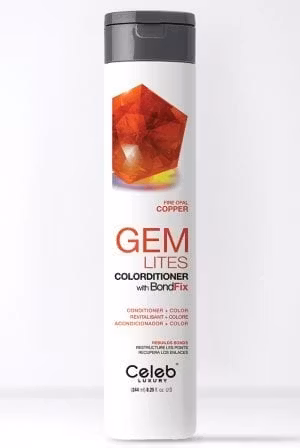 Gem Lites Colorditioner Fire Opal Light Copper Brown, Celeb Luxury