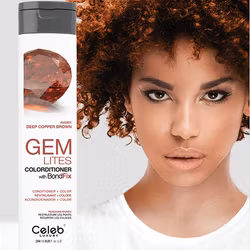 Gem Lites Colorditioner Amber Deep Copper Brown, Celeb Luxury