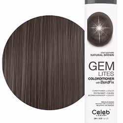 Gem Lites Colorditioner Star Sapphire Natural Brown, Celeb Luxury