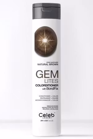 Gem Lites Colorditioner Star Sapphire Natural Brown, Celeb Luxury