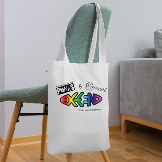 Extend tygväska - Vit Ekologisk
