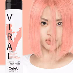 Viral Colorwash Schampo, Rose Gold, Celeb Luxury