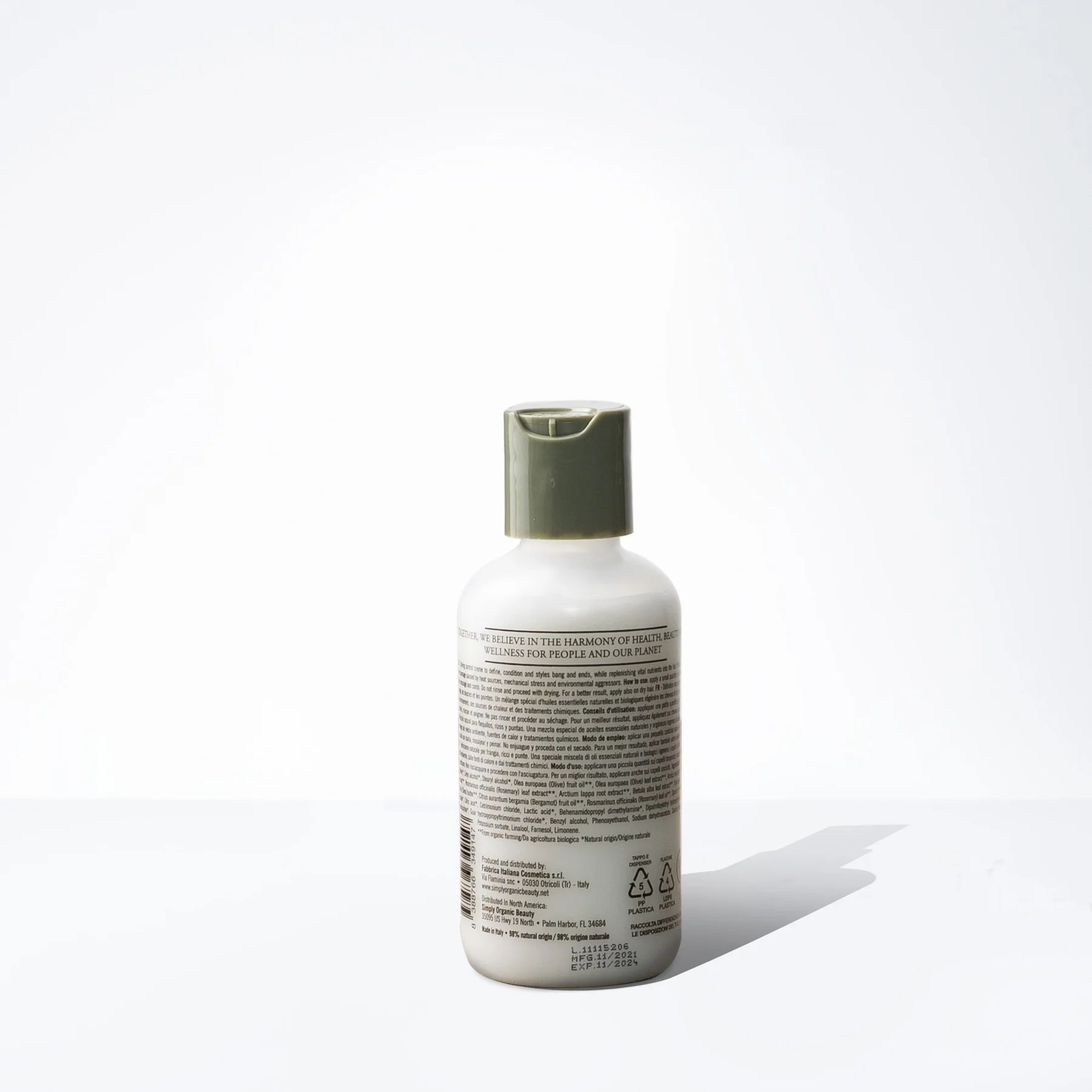 Bangs & Ends Creme, Simply Organic 120ml
