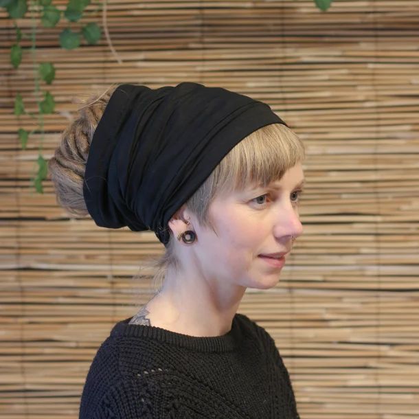 Satin Lined Headband and Sleep Tube- Raw Roots