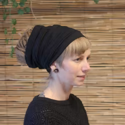 Satin Lined Headband and Sleep Tube- Raw Roots