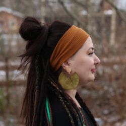Headband of Cotton Rib - Raw Roots
