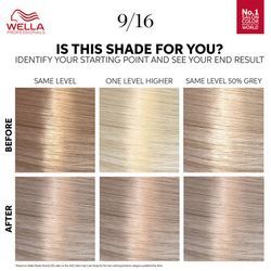 9/16 Icy Ash Blonde - Wella Color Touch Pure Naturals