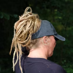 Dreadlock Visor Cap -Keps- Raw Roots