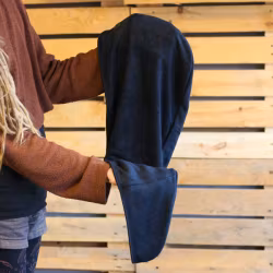 XL-Bamboo Microfibre Towel- Raw Roots