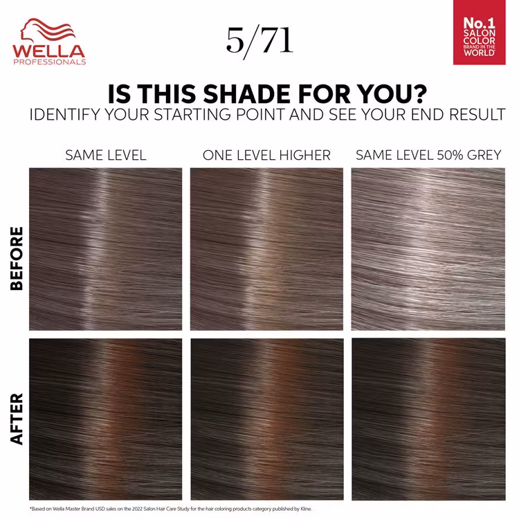 5/71 Dark Maple Brown  - Wella Color Touch