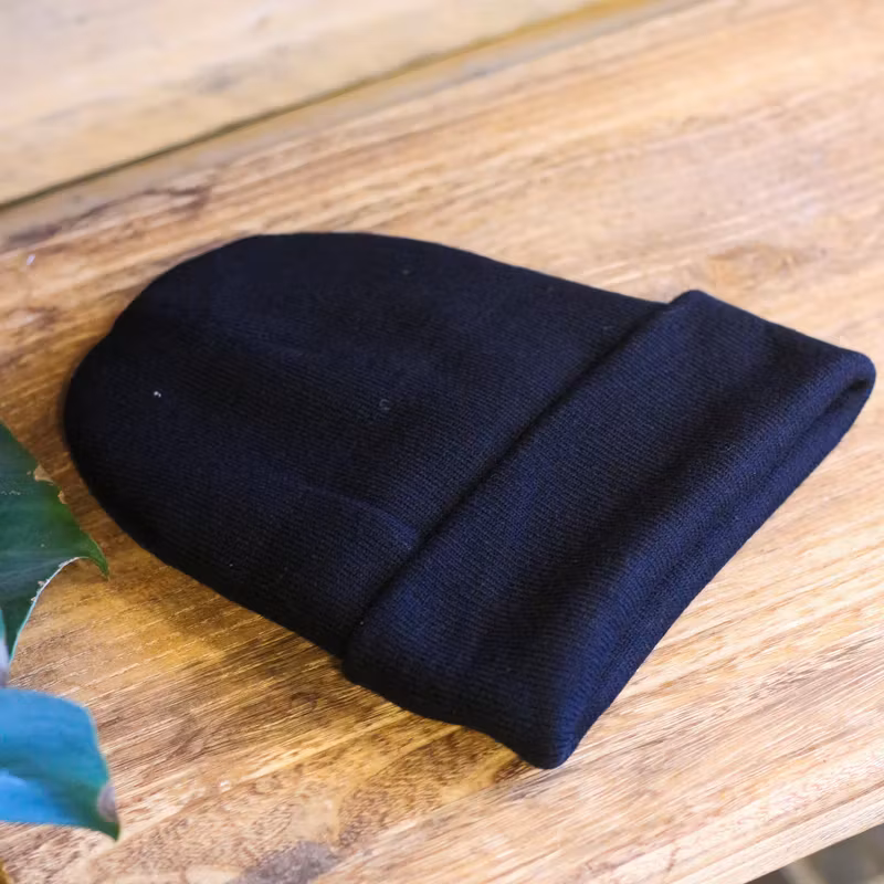 Slouchy Satinlined Beanie - Raw Roots