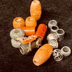 Tropical Dread Bead Set-Raw Roots