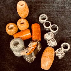 Tropical Dread Bead Set-Raw Roots