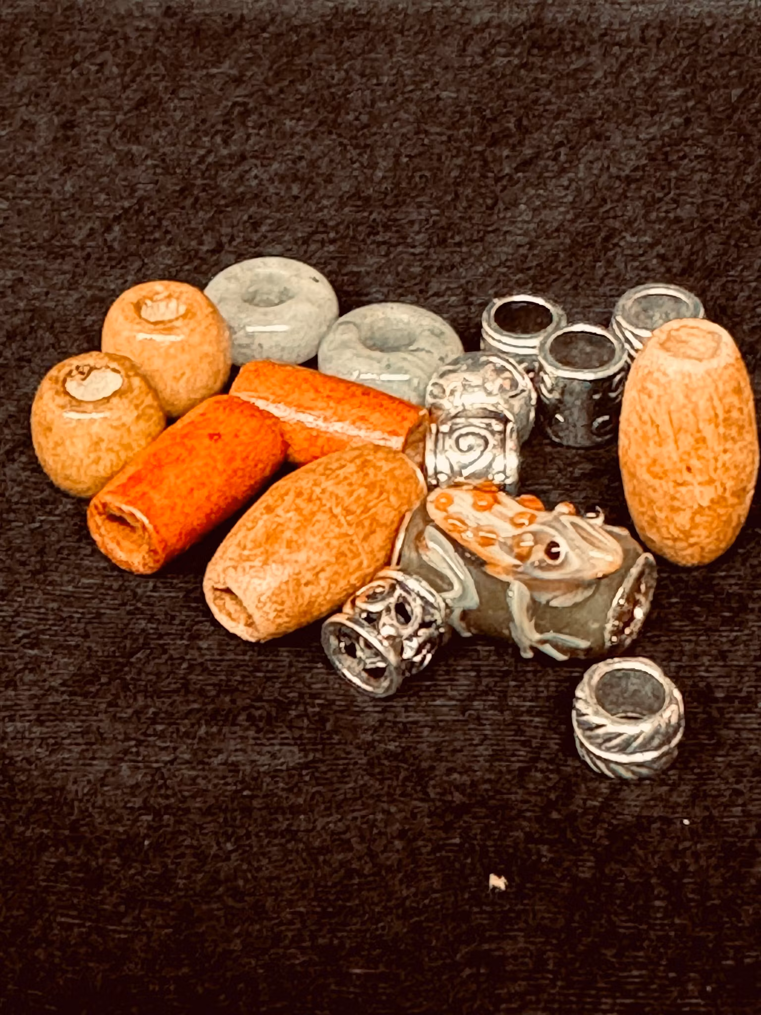 Tropical Dread Bead Set-Raw Roots